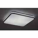 Rabalux 3479 LED stropní svítidlo Linden 1x72W | 5800lm | 3000-6500K - stmívatelné, dálkové ovládání, časovač, noční režím, hvězdný efekt, chrom, bílá