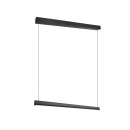 Trio 347910132 LED závěsné stropní svítidlo WALLACE | 29W integrovaný LED zdroj | 3500lm | 2300+3000+4000K | stahovací | Trio - SwitchDimmer