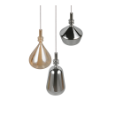 Trio T349430317 závěsné stropní svítidlo ALDEA  | 3x10W E14 | na lanku | žlutá | bílá | pestrobarevná