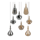 Trio T349430817 závěsné stropní svítidlo ALDEA  | 8x10W E14 | na lanku | žlutá | bílá | pestrobarevná