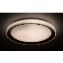 Rabalux 3510 LED stropní svítidlo Everest 1x40W | 3200lm | 2700-6500K | RGB - dálkové ovládání, nastavitelná teplota osvětlení, paměťová funkce, časovač, Wi-Fi, noční režim, stmívatelné, stříbrná