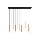 Trio T352011117 LED závěsné stropní svítidlo FIATO  | 11x3W integrovaný LED zdroj | 11x400lm | 2300+3000+4000K