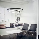 Ideal lux 352435 LED závěsné stropní svítidlo OZ  | 38W integrovaný LED zdroj | 2300lm | 3000K | na lanku | stahovací | bílá