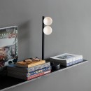 Ideal lux 353302 stolní lampička BINOMIO  G9 | s vypínačem | černá