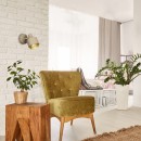 Rabalux 3547 nástěnné svítidlo Fedora 1x40W | E14 - světle hnědá, zlatá