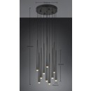 Trio SELECT  354831032  LED závěsné stropní svítidlo CALA  | 10x3,8W integrovaný LED zdroj | 10x450lm | 2300+3000+4000K