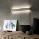 Ideal lux 357119 LED nástěnné svítidlo DELTA  | 30W integrovaný LED zdroj | 2170lm | 3000K | chrom