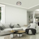 Rabalux 3598 stropní svítidlo Ninelle 6x40W | G9 - chrom, křišťál, kouřové sklo