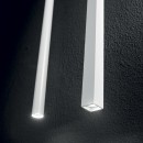 Ideal lux 362496 LED závěsné stropní svítidlo LOOK  | 4W integrovaný LED zdroj | 180lm | 3000K | na lanku | stahovací | bílá