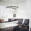 Ideal lux 364971 LED závěsné stropní svítidlo OZ  | 38W integrovaný LED zdroj | 2050lm | 3000K | stahovací | na lanku | bronz