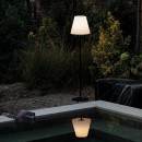 Ideal lux 365749 venkovní stolní svítidlo ARCADIA  E27 | s vypínačem | bílá
