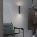 Ideal lux 366326 LED nástěnné svítidlo DORICA  | 9W integrovaný LED zdroj | 430lm | 3000K | chrom