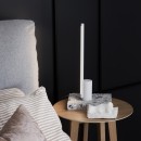 Ideal lux 367149 LED stolní lampička ESSENCE  | 12W integrovaný LED zdroj | 650lm | 3000K | s vypínačem | s vypínačem | bílá