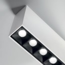 Ideal lux 367354 LED bodové stropní svítidlo LIKA  | 6W integrovaný LED zdroj | 250lm | 3000K | bílá