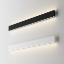 Ideal lux 368894 LED přisazené stropní svítidlo STEEL  | 29W integrovaný LED zdroj | 2470lm | 4000K | černá