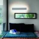 Ideal lux 369457 LED nástěnné svítidlo ZIG ZAG | 23W integrovaný LED zdroj | 2260lm | 4000K | černá