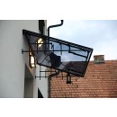 Trio 677860142 LED venkovní stropní svítidlo Witham 1x14W | 1550lm | 2300K+3000K+4000K | IP54 - nastavitelná teplota světla, DIP Switch, antracit