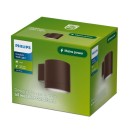 Philips 8721103104939 venkovní nástěnné svítidlo Fylx GU10 | hnědá