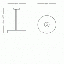 Philips Hue 40339/30/P7 LED závěsné stropní svítidlo Fair 1x39W | 3000lm | 2200-6500K - White Ambiance, černá