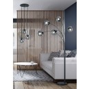 Trio 408500542 stojací svítidlo Balini 5x28W | E14 | IP20 - nožní vypínač, antracit