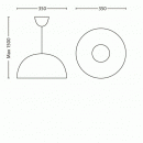 Philips 40895/53/16 LED závěsné stropní svítidlo Var 1x4,5W|2700K
