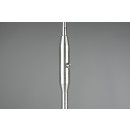 Trio 413300107 stojací lampa Fletcher 1x10W | E14 - ohebné rameno, vypínač na těle, nikl