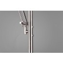 Trio 424210307 LED stojací svítidlo Barrie 1x32W + 1x6W | 4600lm | 2700-4000K | IP20 - zabudovaný stmívač, paměťová funkce, nastavení teploty osvětlení, otočná ramena, oddělené vypínače, nikl