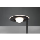 Trio 424210332 LED stojací svítidlo Barrie 1x32W + 1x6W | 4600lm | 2700-4000K | IP20 - zabudovaný stmívač, paměťová funkce, nastavení teploty osvětlení, otočná ramena, oddělené vypínače, černá