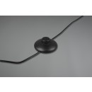 Trio 426219132 LED stojací svítidlo Nuria/Yara 1x34W | 4000lm | 2300+3000+4000K - nožní vypínač, stmívatelné, černá
