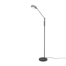 Trio 426510142 LED stojací svítidlo Franklin 1x6,5W | 650lm | 2700+3200+4000K - paměťová funkce, nastavitelná teplota osvětlení, stmívatelné, antracit
