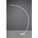 Trio 426511831 LED stojací svítidlo Bangkok 1x18W | 1800lm | 4000K | IP20 - stmívatelné, nožní vypínač, bílá