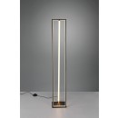 Trio 426810132 LED stojací svítidlo Edge 1x26W | 2950lm | 2300+3000+4000K - nožní vypínač, stmívatelné, černá