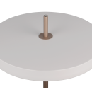 Trio T440210176 LED závěsné stropní svítidlo KEATON  | 21W integrovaný LED zdroj | 1x2400lm | 2300+3000+4000K | s vypínačem | stmívač | šedá