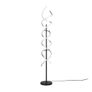 Trio 441810205 LED stojací svítidlo Sequence 1x32W | 4000lm | 2300K+3000K+4000K - stmívatelné, paměťová funkce, hliník, černá