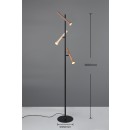 Trio T452010317 LED stojací lampa FIATO | 3x3W integrovaný LED zdroj | 400lm | 2300+3000+4000K