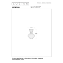 Lucide L135423031 stolní lampička MOMORO  E14