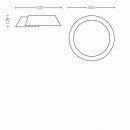 Philips 49020/31/P1 stropní svítidlo Nonagon 2x10W|2700K