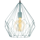 Eglo 49259 závěsné svítidlo Carlton 1x60W | E27 - mentolová