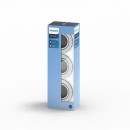 Philips 50393/11/PN podhledové bodové svítidlo Donegal 1x5,5W|GU10 - sada 3 kusů