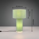 Trio 505200149 stolní lampička Bale | 2x10W E27