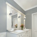 Rabalux 5087 nástěnné svítidlo Aviva 1x28W | G9 | IP44 - chrom, opál