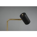 Trio 512400108 stolní svítidlo Marley 1x5W | GU10 - vypínač na těle, mosaz, černá