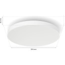 Philips Hue 8720169277618 LED přisazené stropní svítidlo Datura S Round | 48W integrovaný LED zdroj | 2000-6500+RGBK
