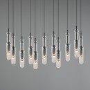 Trio SELECT  T344511120 LED závěsné stropní svítidlo LUCENT   | 11x3W integrovaný LED zdroj | 11x280lm | 2300+3000+4000K