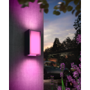 Philips Hue  8721103118578 LED venkovní sloupek Turaco  | 8W integrovaný LED zdroj | 1100lm | 2000-6500K | rgb - barevné | stmívač | antracit