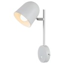 Rabalux 5243 nástěnné svítidlo Egon 1x40W | E14 - bílá