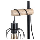 Rabalux 5245 stolní svítidlo Fabian 1x40W | E27 - černá, dřevo