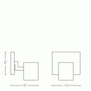 Philips Hue 53090/30/P8 nástěnné bodové svítidlo Runner 2200-6500 1x5,5W|GU10|2200-6500K - White Ambiance