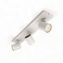 Philips Hue 53093/31/P7 LED stropní bodové svítidlo Runner 3x5,5W | GU10 | 3x350lm | 2200-6500K - White Ambiance