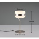 Trio 531410107 LED stolní lampička DIOS | 8W integrovaný LED zdroj | 950lm | 2300+3000+4000K | s vypínačem | stmívač